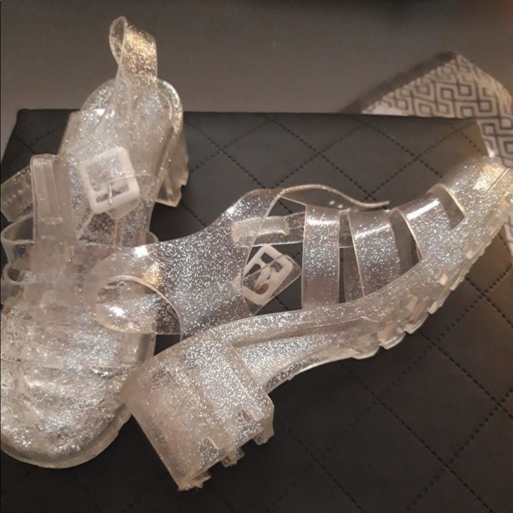 Clear Jelly Sandals